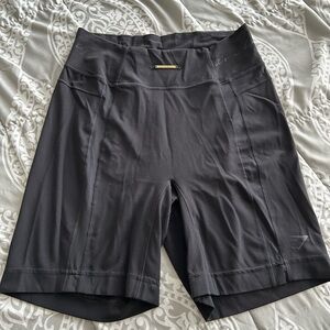 Gymshark Women's Black Athletic Shorts